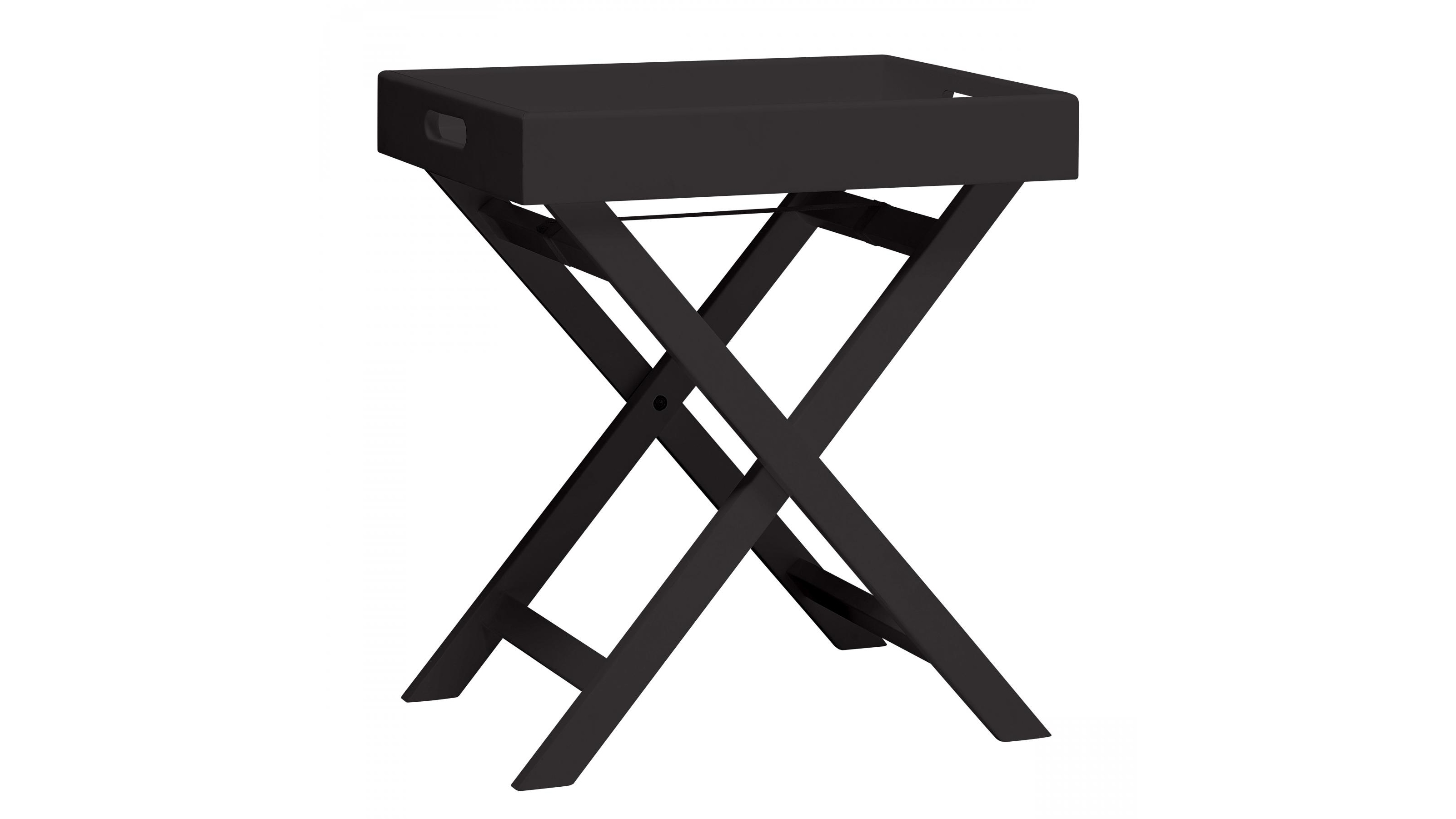 Forster Bedside Table - Black