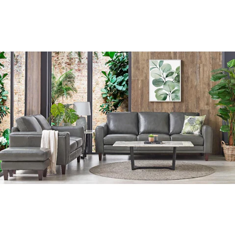Florence Leather Sofa