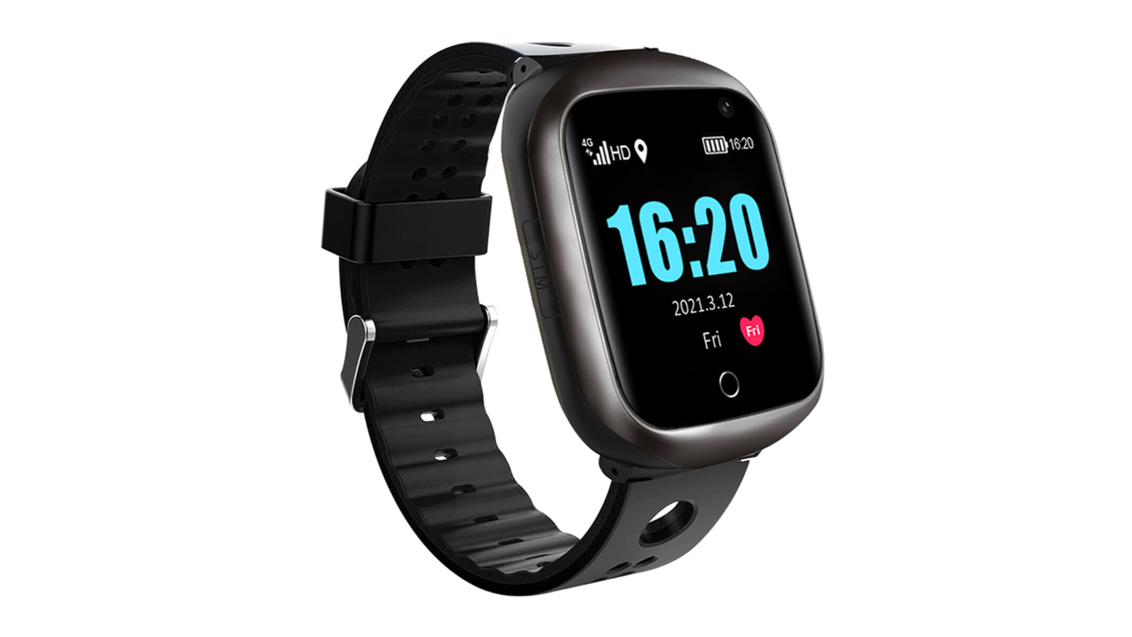 Vimel 2-Way Audio Call Personal Elderly 4G GPS Tracker Smart Watch