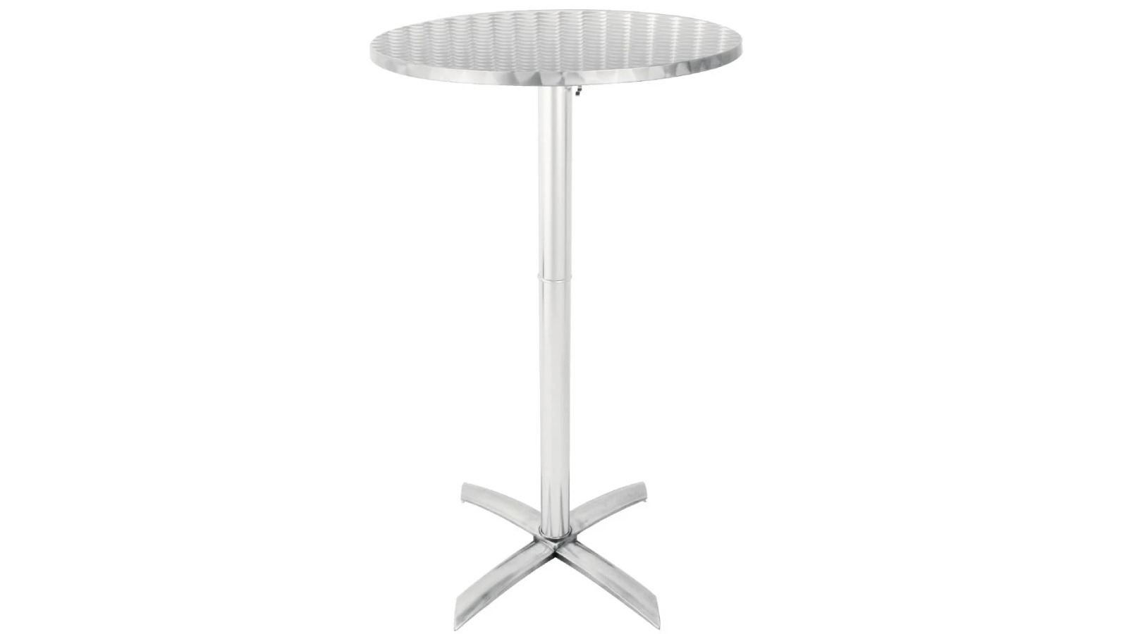 Bolero Stainless Steel Flip Top Poseur Table