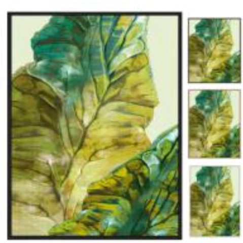 La Grolla Tropical Green Leaves I Gallery Wall Art