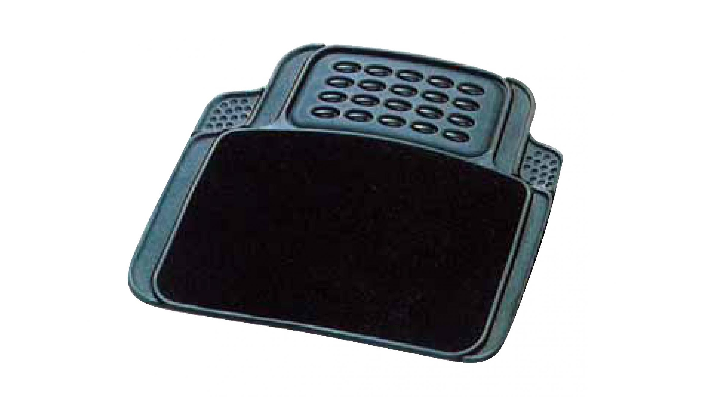 Carfit Majestic Rear Carpet and Rubber 2 Piece Set Car Floor Mat - Grey