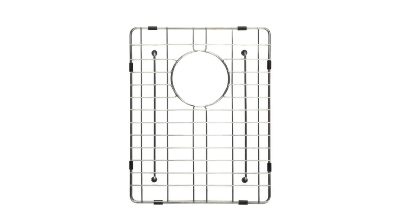 Meir Lavello Single Bowl 380x440 Protection Grid - Polished Chrome