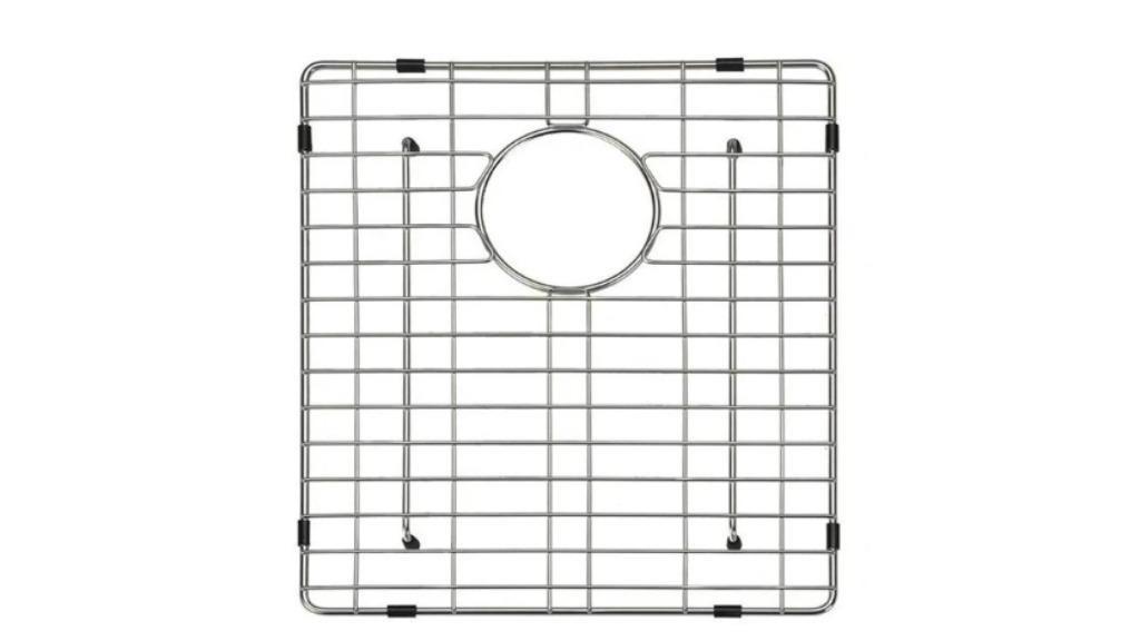 Meir Lavello Single Bowl 450x450 Protection Grid - Polished Chrome
