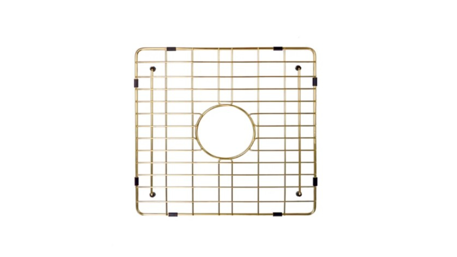 Meir Lavello Single Bowl 840x440 Protection Grid - Brushed Bronze Gold