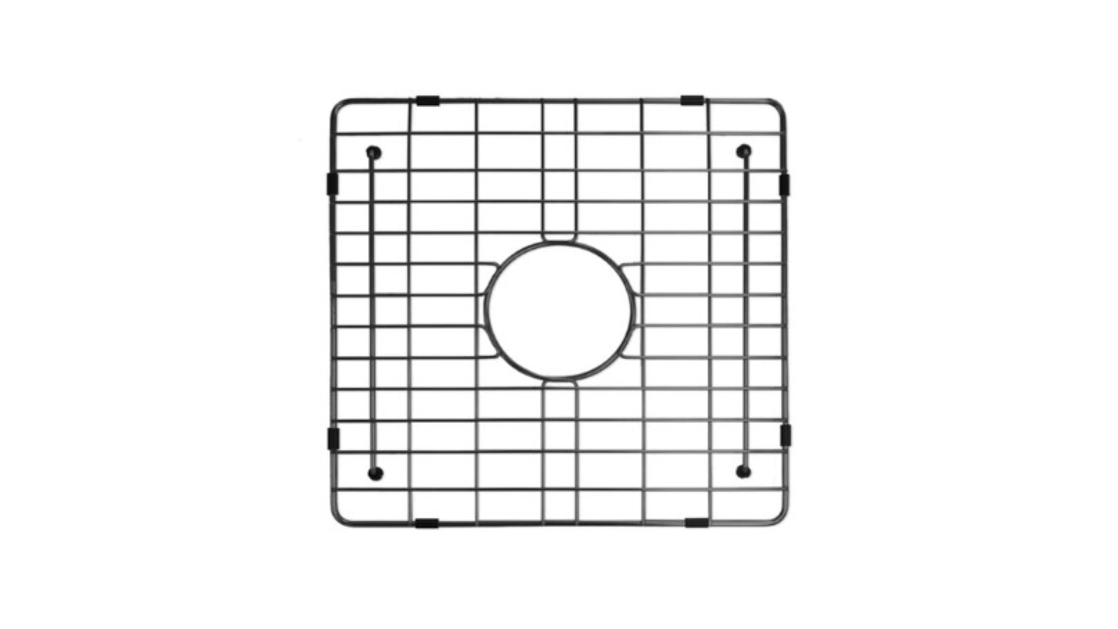 Meir Lavello Single Bowl 840x440 Protection Grid - Gunmetal Black