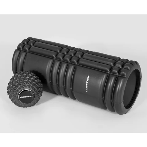 Cortex GridSoft EPP Foam Roller & Massage Ball Set - 33cm