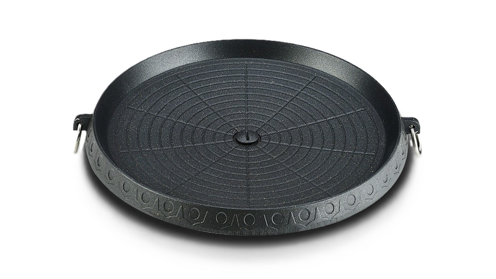 AUPK 32cm Non-Stick Marble Coating Portable Gas Stove Pan