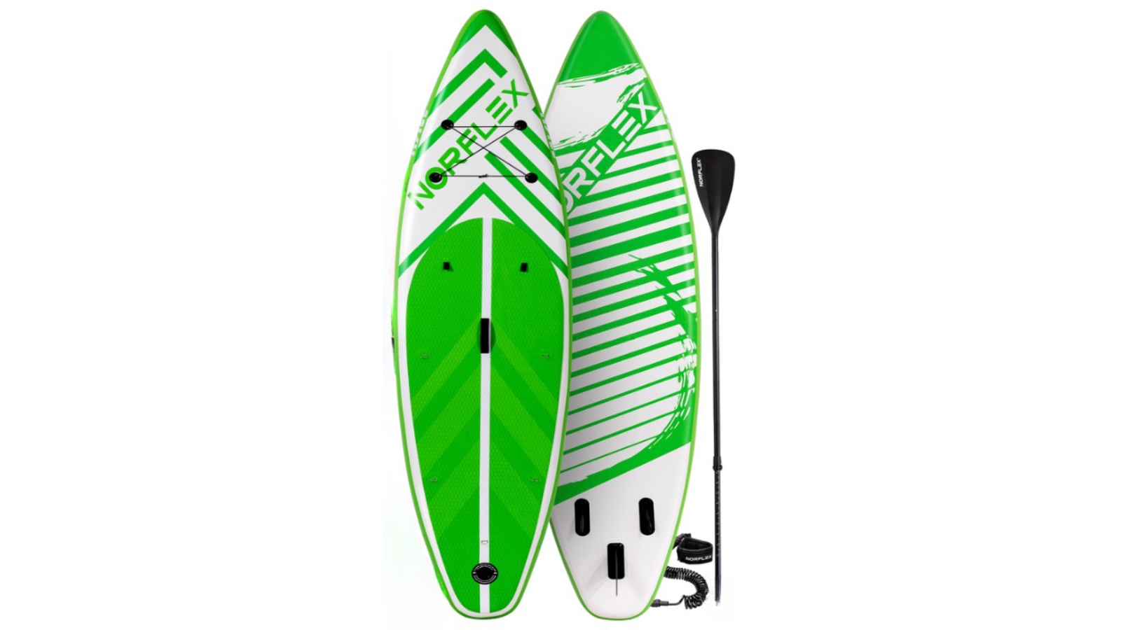 Norflex 11feet 6inch Inflatable Stand UP Paddle Board Kayak Green