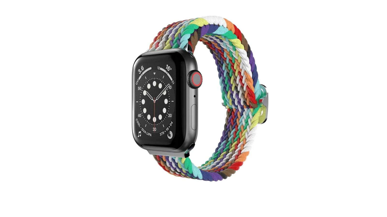 SwitchEasy Candy Nylon Loop for 4.2-4.9cm Apple Watch - Multi-Coloured