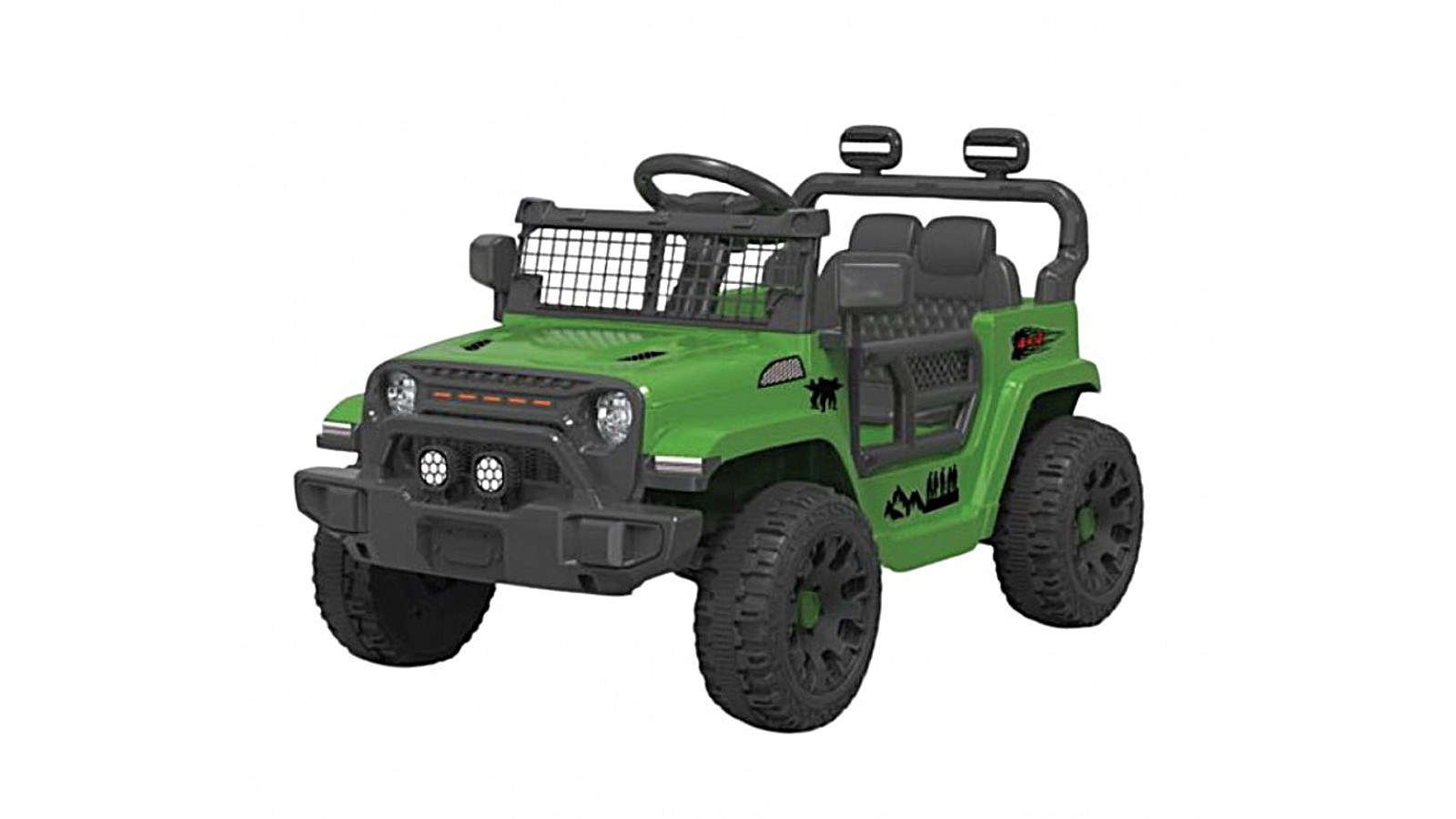 Go Skitz Astro 12V Electric Ride-On - Green