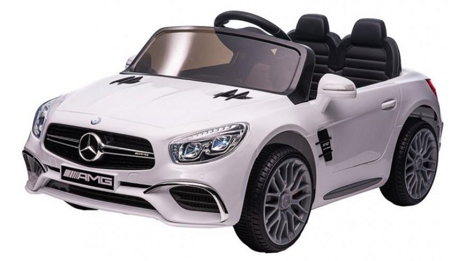 Go Skitz Mercedes SL65 AMG Kids 12V Electric Ride On - White