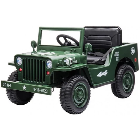 Go Skitz Major 12v Electric Electric Ride On - Army Green