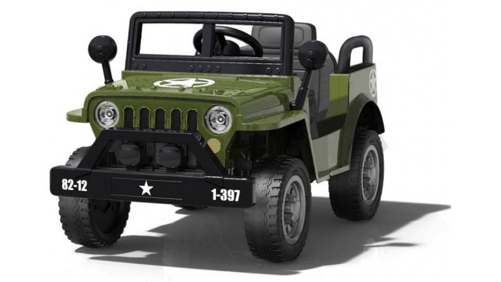 Go Skitz Sarge 12V Electric Ride On - Green
