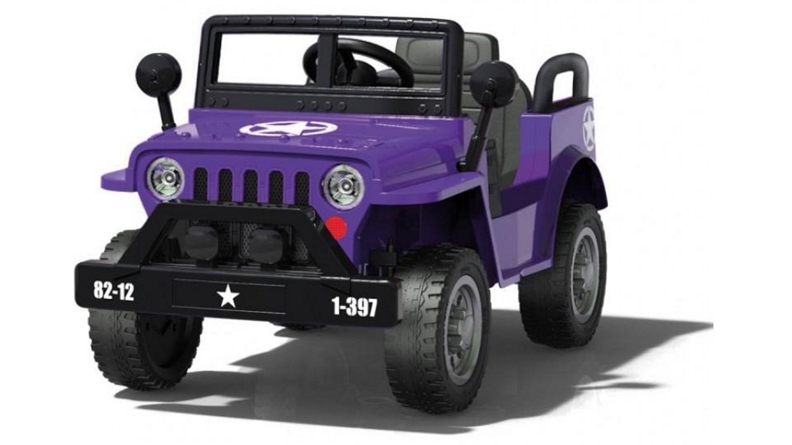 Go Skitz Sarge 12V Electric Ride On - Purple