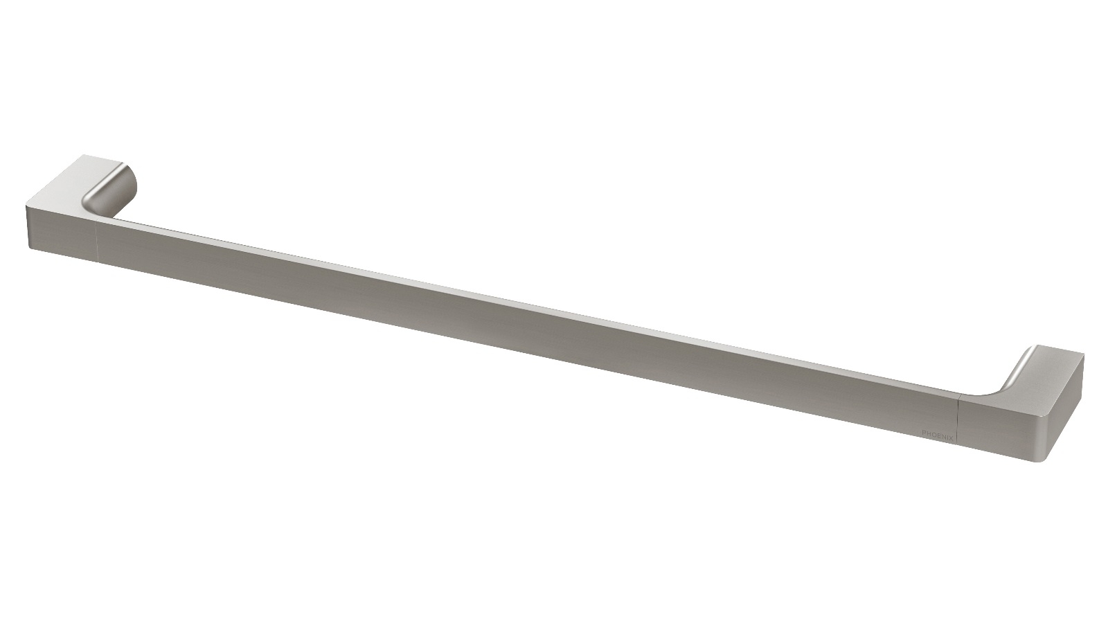 Phoenix Gloss 646mm Single Towel Rail  - Brushed Nickel