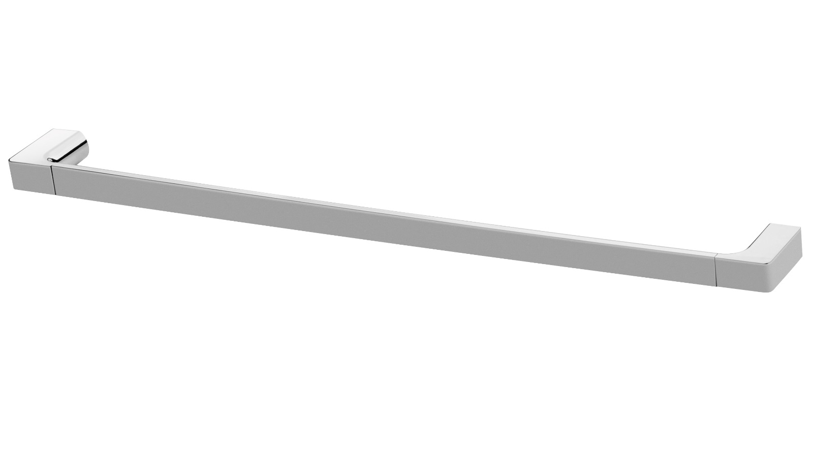Phoenix Gloss 646mm Single Towel Rail - Chrome