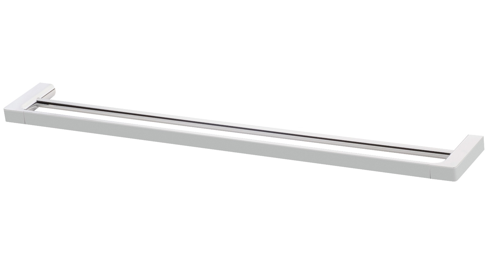 Phoenix Gloss 800mm Double Towel Rail  - Chrome