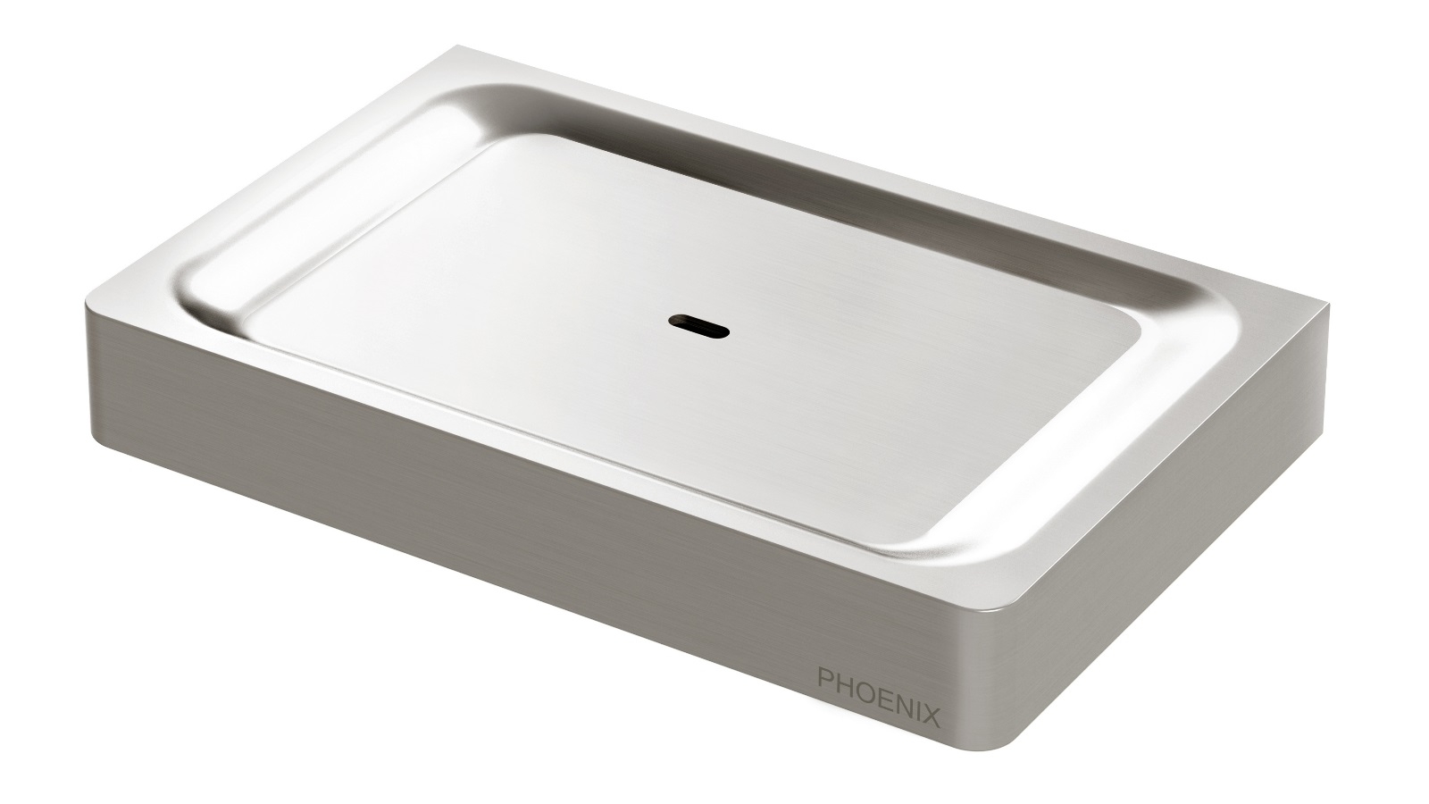 Phoenix Gloss Soap Dish  - Brushed Nickel