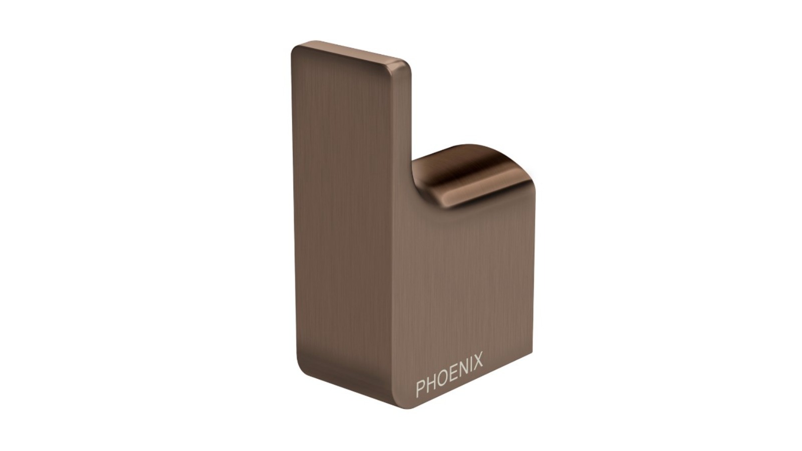 Phoenix Gloss Robe Hook - Brushed Bronze