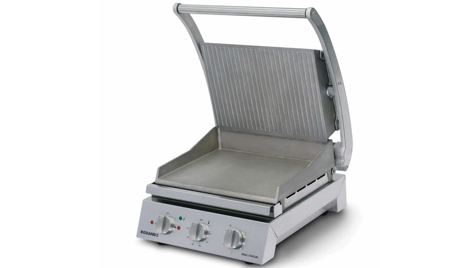 Roband 6 Slice Ribbed Top Plate Grill Station