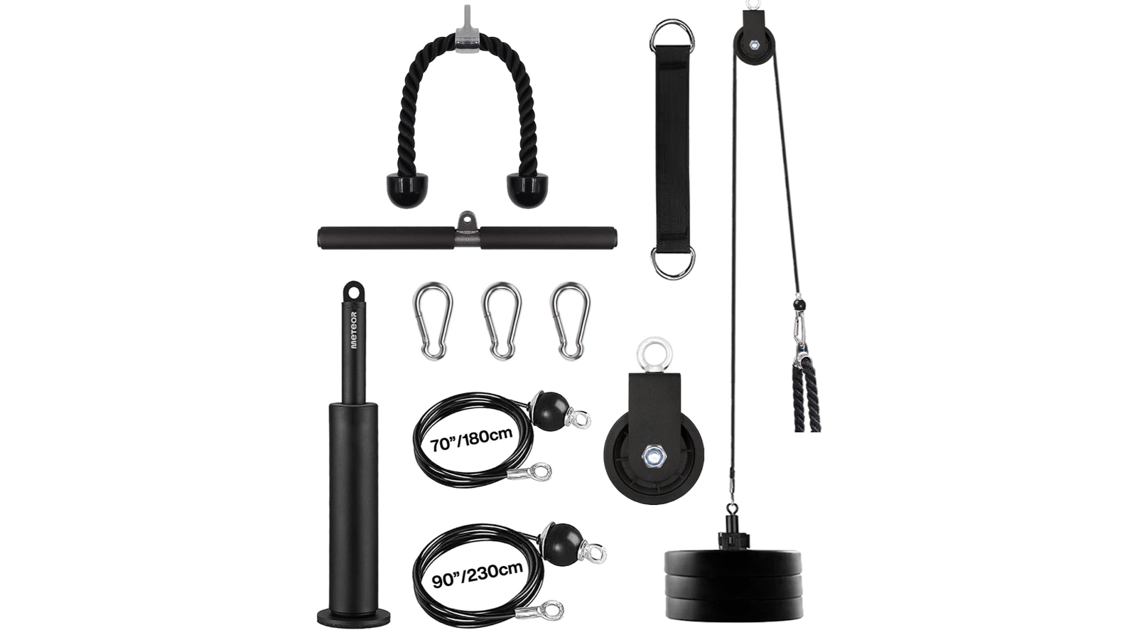 Meteor For The Winners Lat and Lift Pulley System