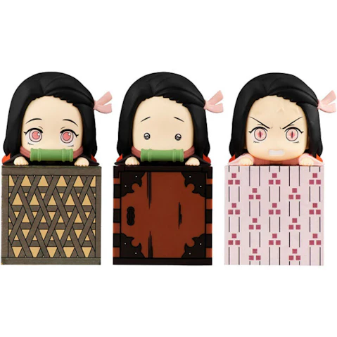 Furyu Set of 3 Demon Slayer Hikkake Nezuko Figure
