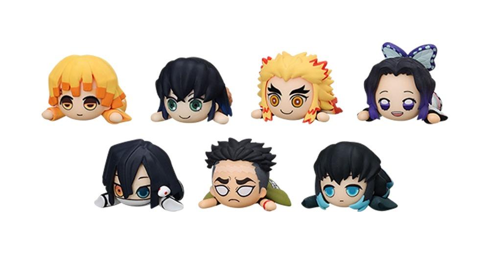Sega Set of 7 Volume 2 Demon Slayer Lay-Down Puchi Figure