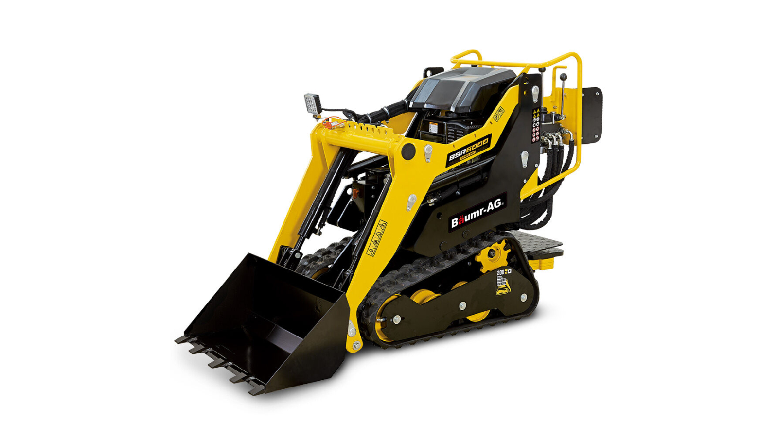 Baumr-AG Tracked Mini Loader Skid Steer with Bucket