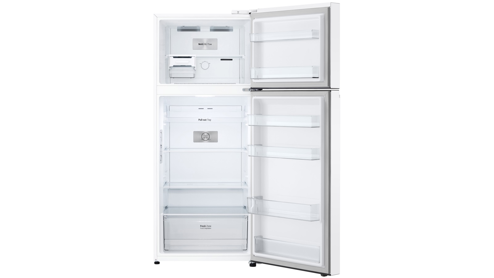 LG 375L Top Mount Fridge with Door Cooling+ White Harvey Norman