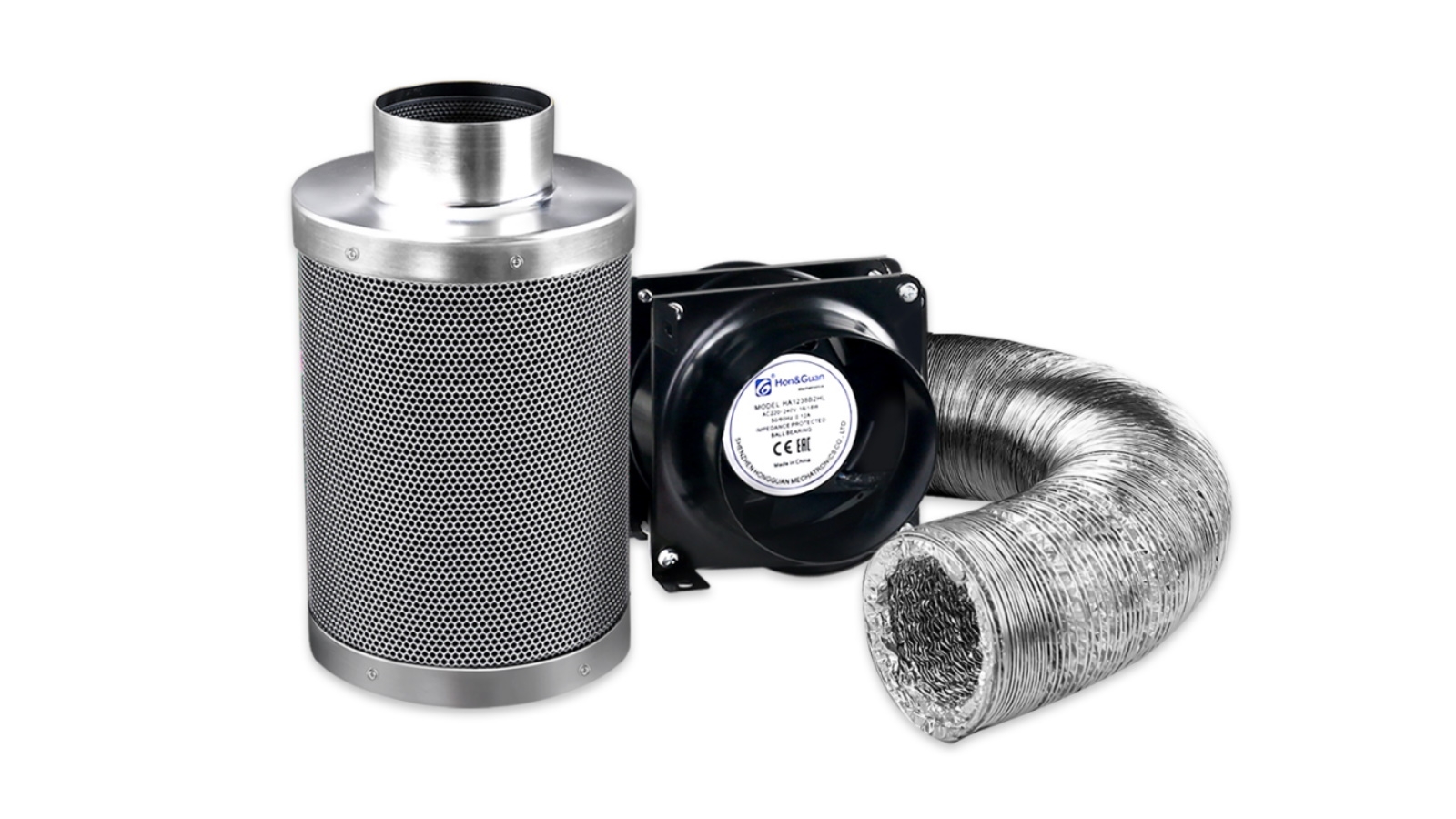 Green Fingers Ventilation Fan and Filter Ducting Kit
