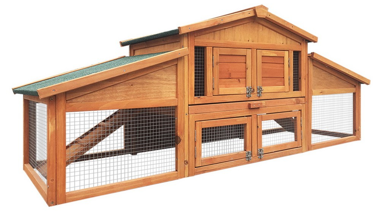 i.Pet 2 Storey Wooden Hutch