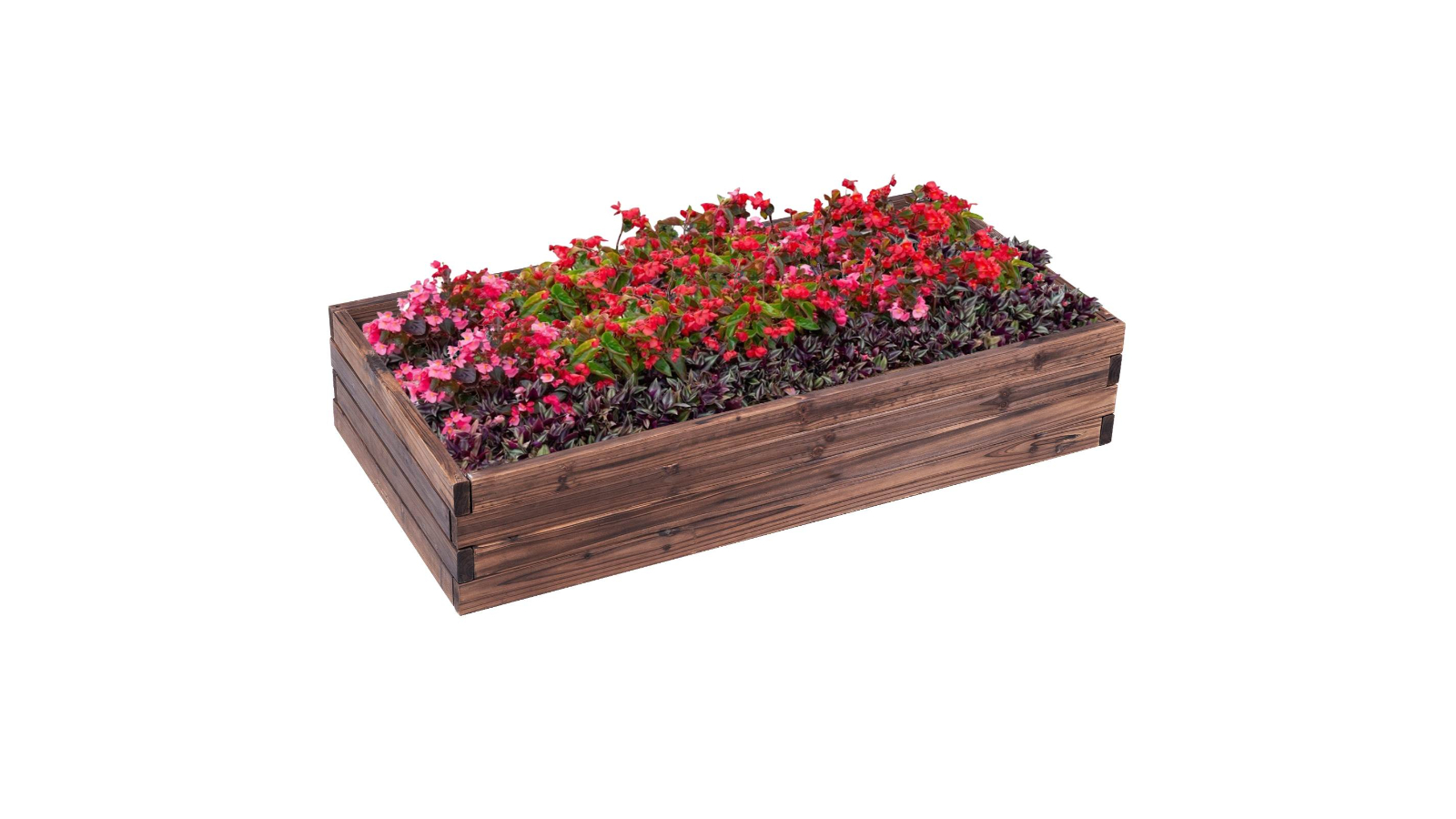 Costway Fir Wood Giantex Raised Garden Bed - Brown