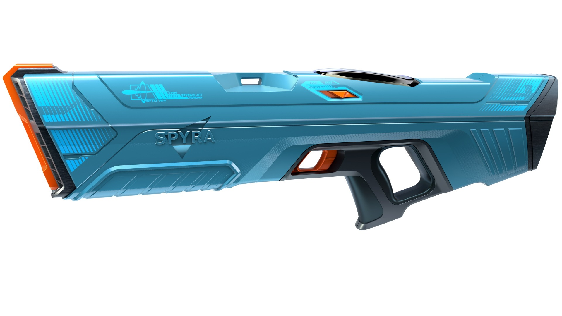 SpyraFour Electric Water Blaster - Blue