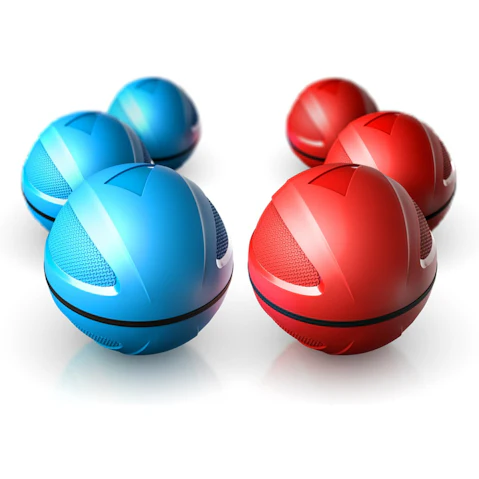 SpyraBlast Reusable Magnetic Water Bomb Blue and Red Duo Colour Pack