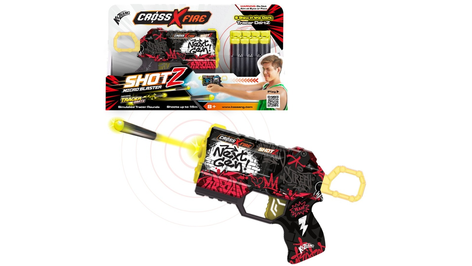 Kazaang CrossXFire ShotZ Next Gen Mini Blaster