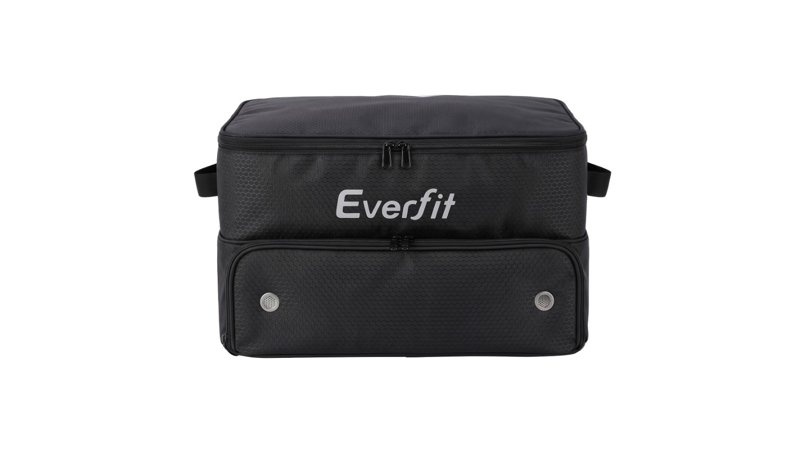 Everfit 2-Tier Golf Storage Bag with Ventilated Shoe Compartment - Black