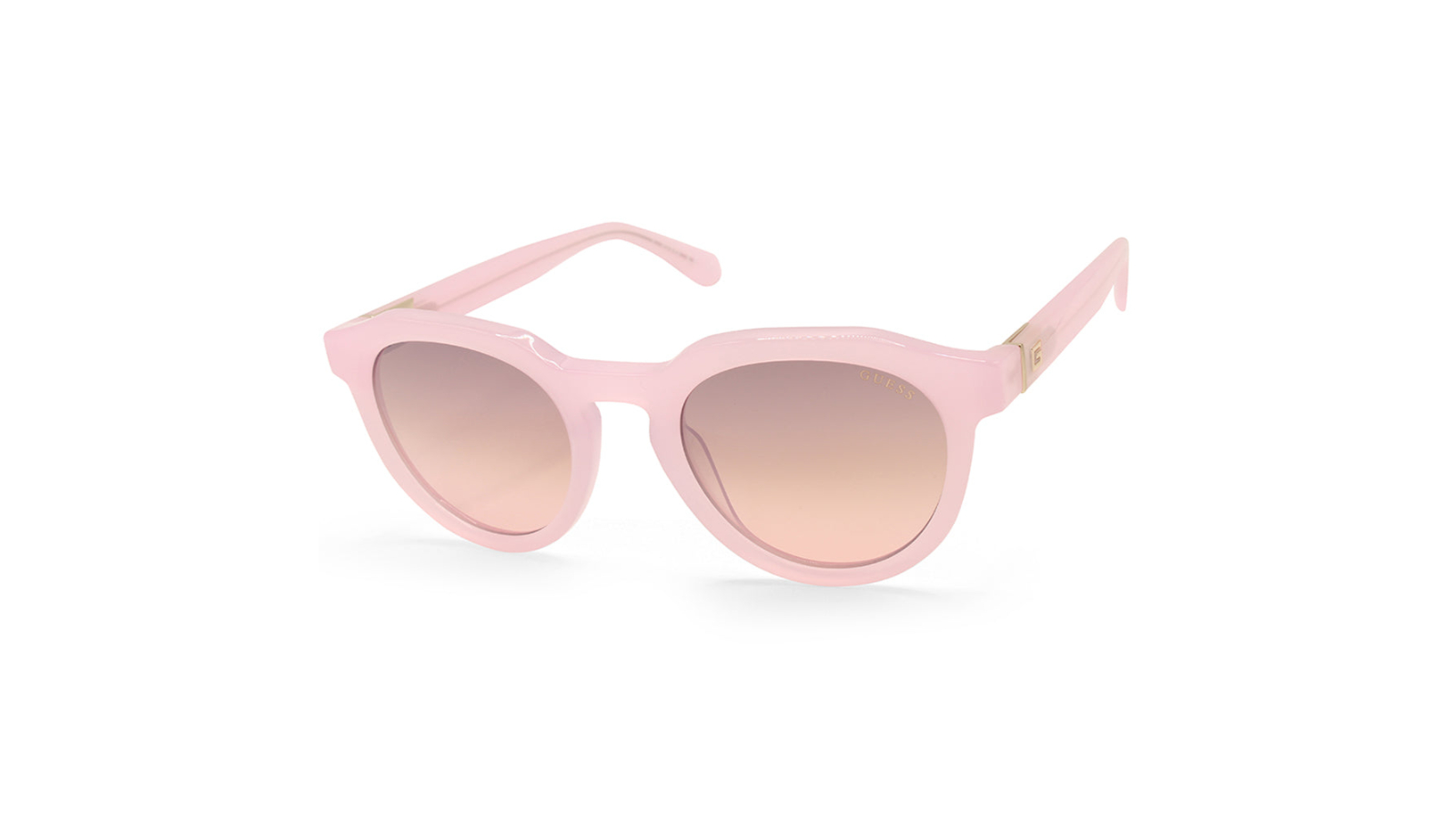 Guess GU00063 74U Transparent Gradient Women's Sunglasses - Light Pink