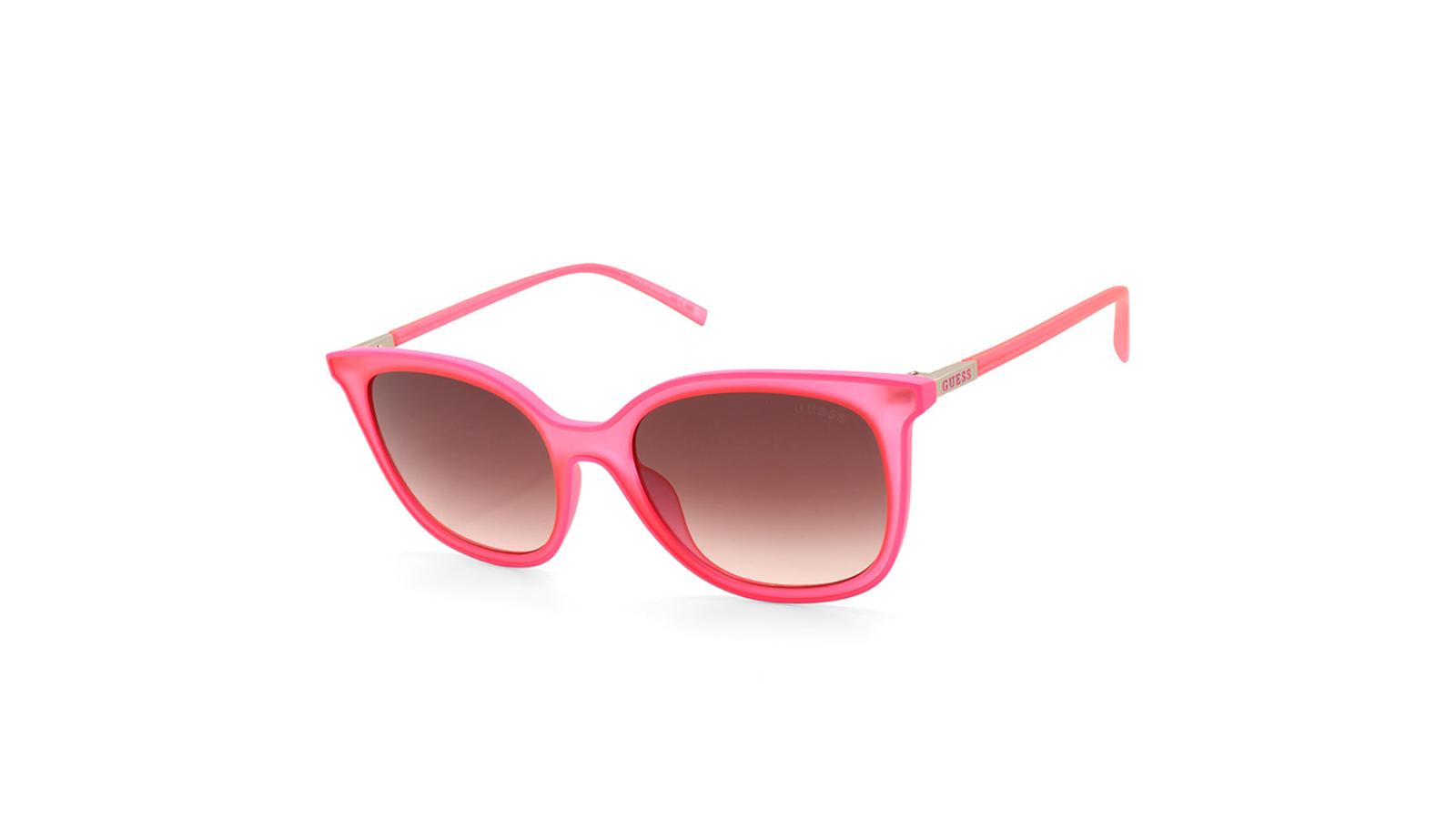 Guess GU3060 74F Transparent Gradient Women's Fashion Sunglasses - Pink