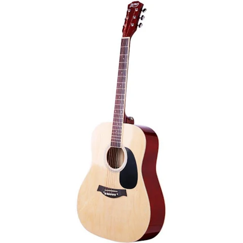 Alpha 41-Inch Wooden Acoustic Guitar - Natural