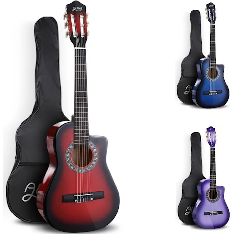 Alpha 34-inch Childrens Acoustic Guitar