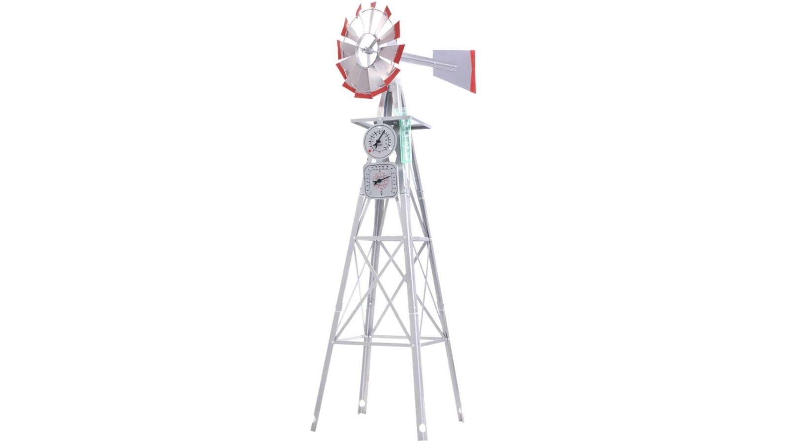 Gardeon 4ft 146cm Metal Ornaments Outdoor Windmill