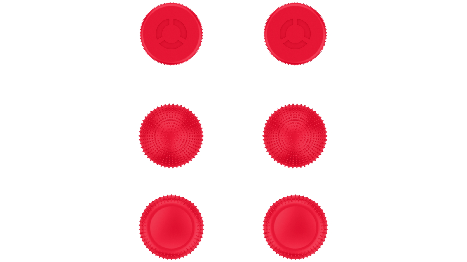 Lenovo Legion Go 3-Pack Joystick Caps - Lenovo Red