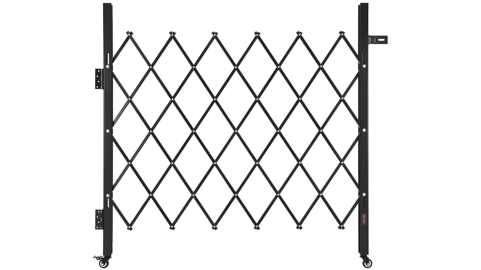Vevor 110 x 131cm Single Folding Security Lockable Scissor Gate