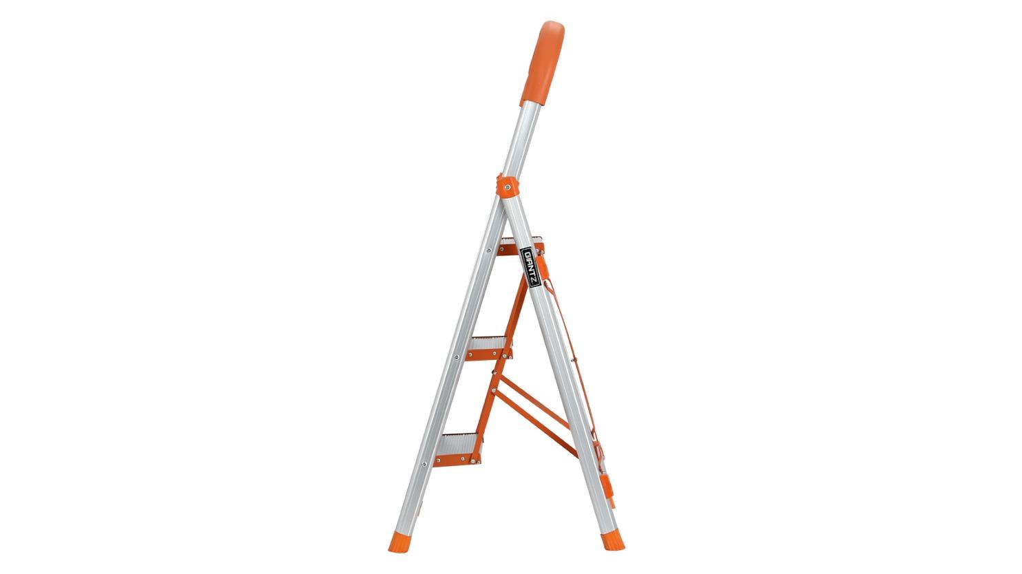 Giantz 3 Step Multi-Purpose Folding Aluminium Ladder