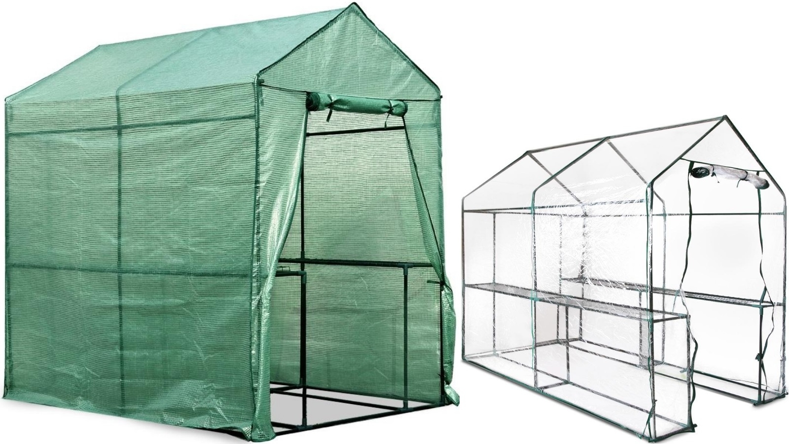 Green Fingers 1.9m x 1.2m Greenhouse