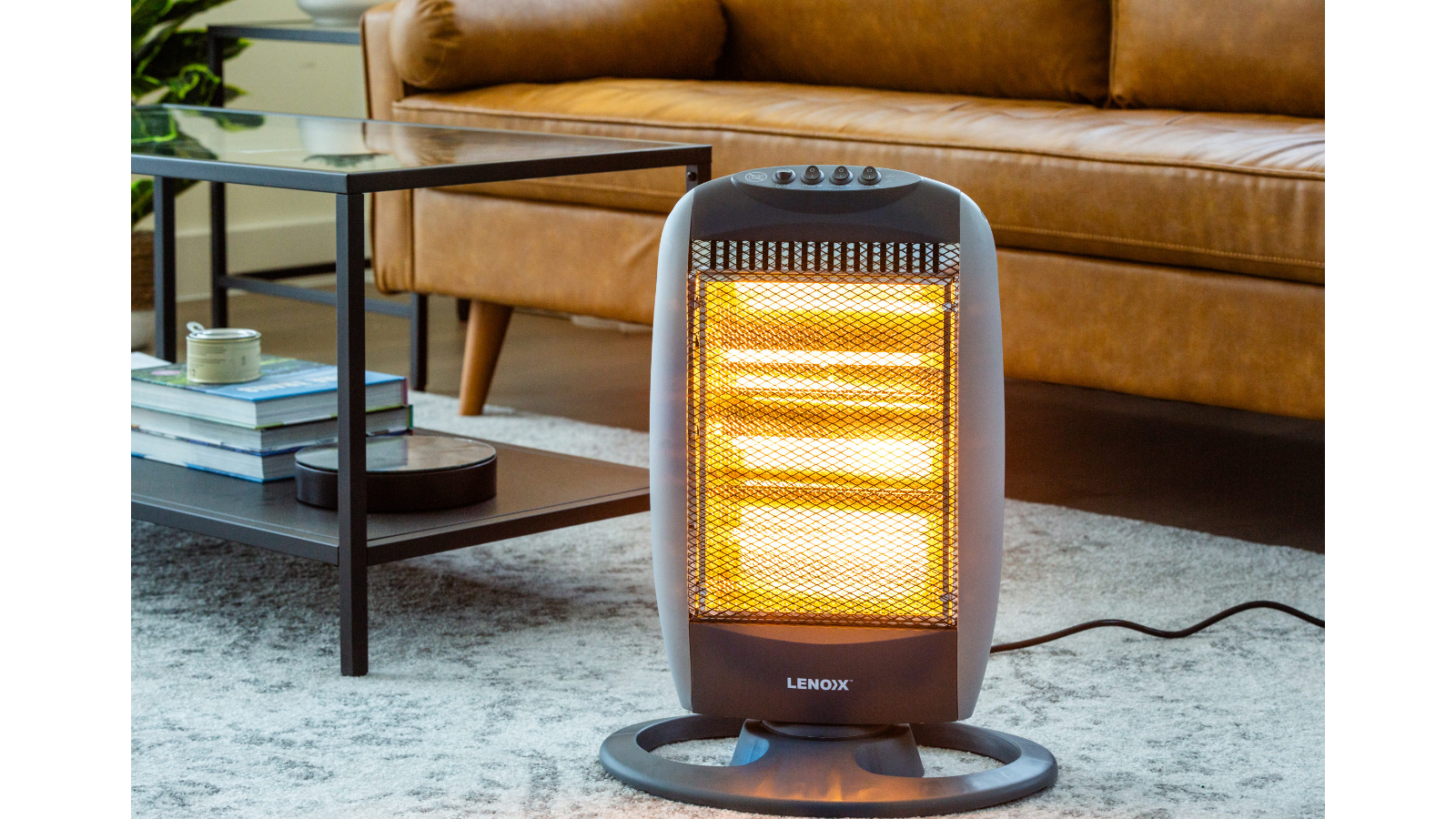 Rod Heater Lazer Halogen Heater Lenoxx 1200W Halogen Wide Angle