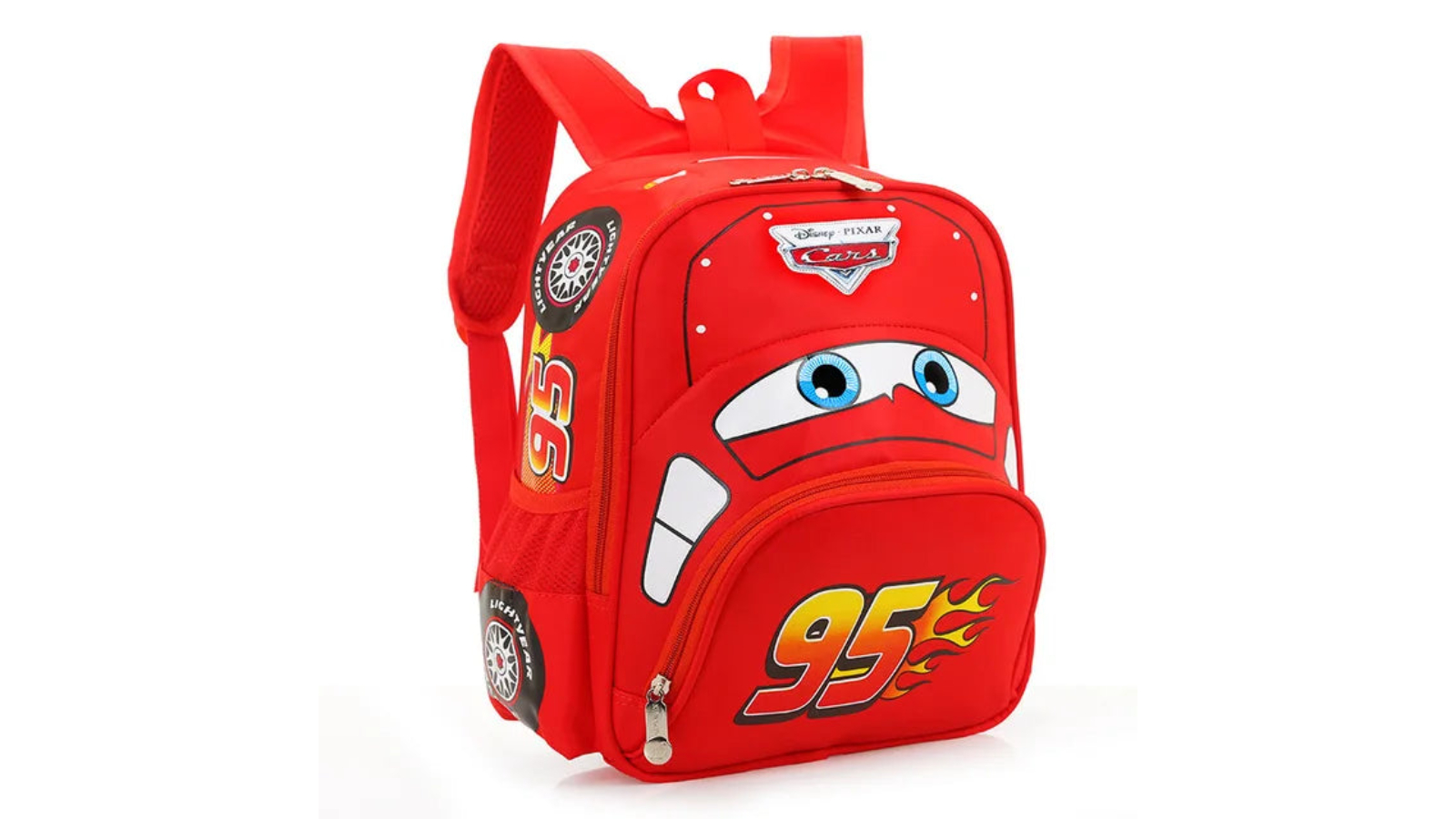 NNEOBA 3D Waterproof Cartoon Travel Bag for Kids - Red