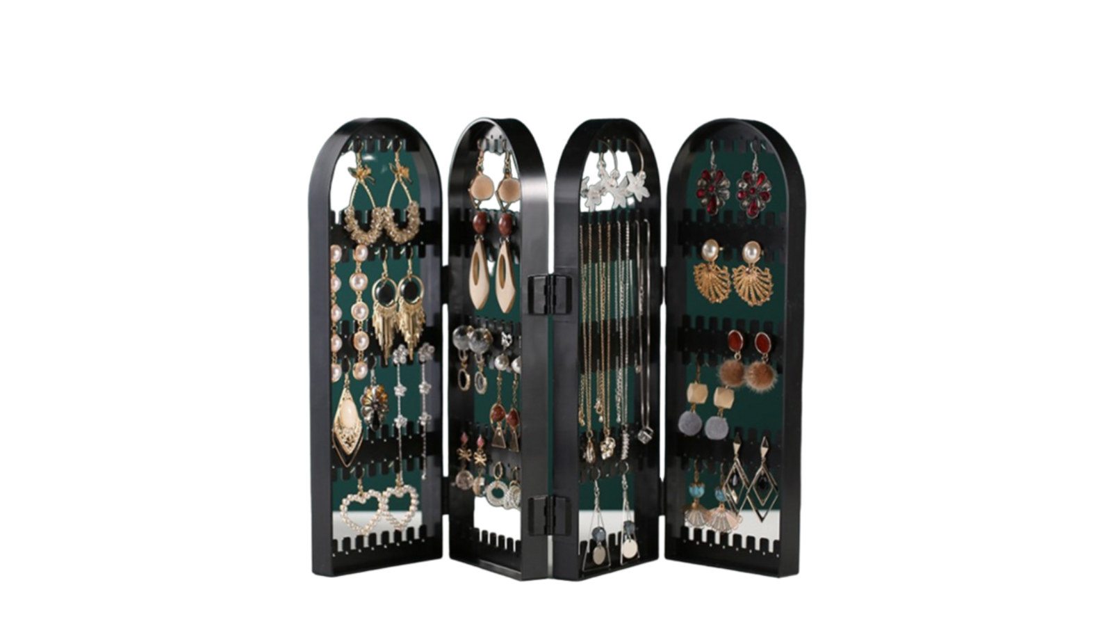 NNEOBA Foldable Earring and Jewelry Organizer with 240 Holes