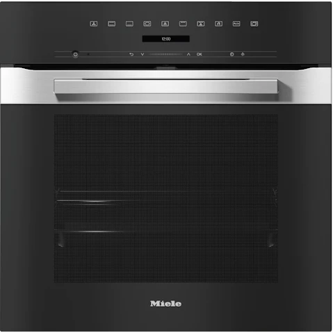 Miele H 7260 BP Pureline 600mm Pyrolytic Oven - Clean Steel